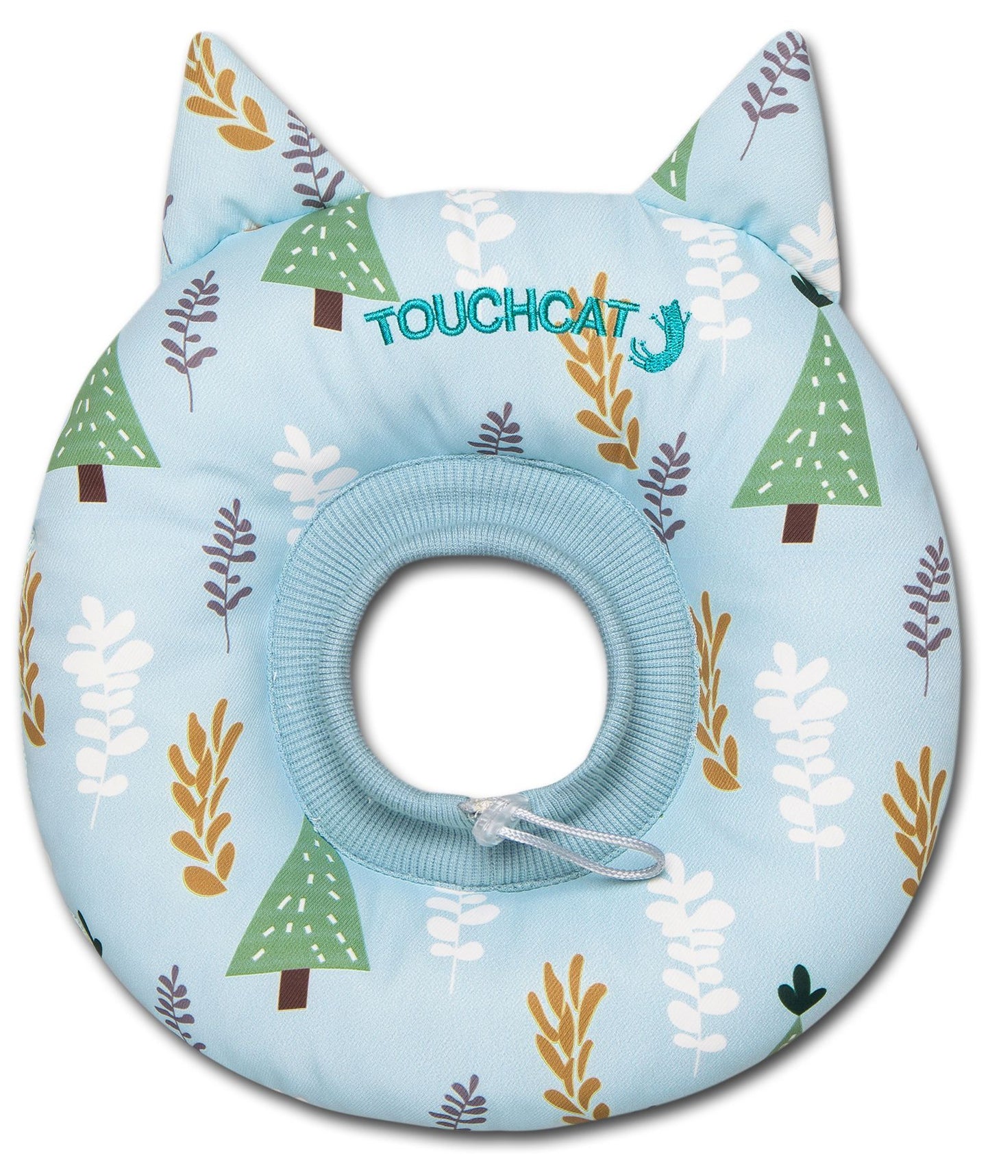 Touchcat ® 'Ringlet' Licking and Scratching Adjustable Pillow Cat Neck Protector
