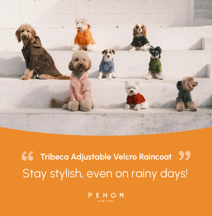 Tribeca adjustable velcro raincoat - Egg Yolk